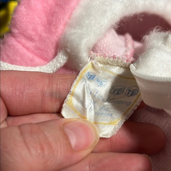 Tiny toys Knotting Y2K/Vintage Newborn Pink and White Kids One Piece - Picture 2 of 3
